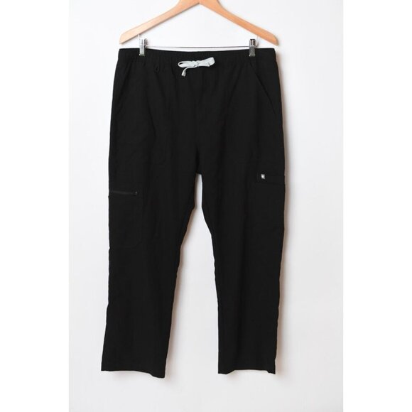 Figs Technical Collection Scrub Pants Black Mens Size S - Picture 1 of 10